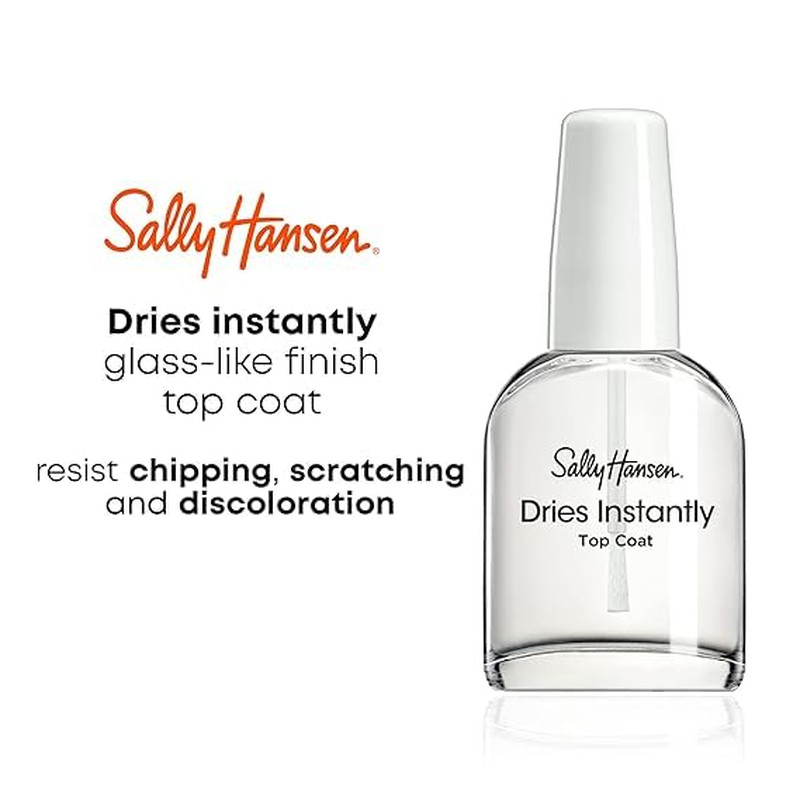 Insta-Dri®, Dries Instantly Top Coat, Quick Dry, Long Lasting, Streak-Free Shine