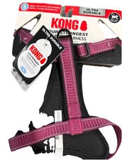 KONG Max Dog Waste Bag Harness Padded Neoprene SMALL ULTRA DURABLE Pink