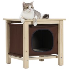 Indoor Cat House Furniture, Small Dog House, Hanging Design Cat Cave with Thi...