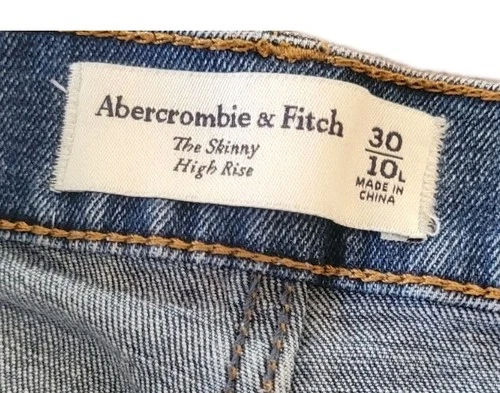 Abercrombie & Fitch Skinny High-Rise Jeans