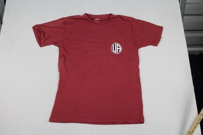 Pressbox Men Red Shirt Alabama Crimson Tide Short Sleeve Casual Size Medium
