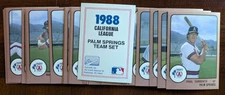 1988 ProCards Palm Springs Angels - You Pick 1 - Minor League A CAL  Angels