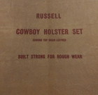 Russell Cowboy Holster Set New in the Original Box — photo 3
