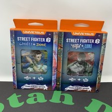 Universus CCG Street Fighter 6 Challenger Series Ryu Luke & Chun Li Jamie Deck