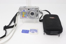 Sony Cyber-Shot DSC-W55 Digital Camera 7.2MP 3x Optical Zoom Silver Bundle VG