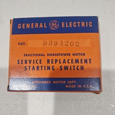 New GE General Electric Motor Starting Switch 939A202