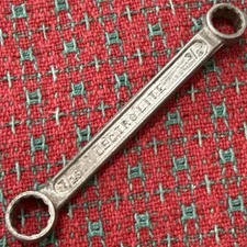 VINTAGE LECTROLITE Tools Stubby Box Wrench  3/8" X 7/16" USA 🇺🇸