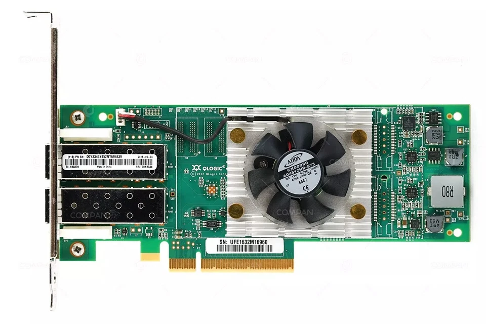 IBM QLE2662-LR-IBM 16GB Dual Port PCI-E X 8 Fibre Channel Host Bus Adapter - Immagine 3 di 4