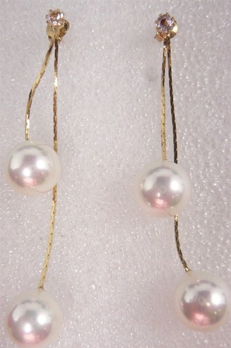 Women Lady Sea Shell Pearl Jade Earrings Dangle Drop Earrings Stud Party Jewelry - Picture 15 of 46