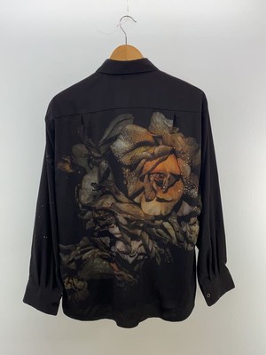 LAD MUSICIAN DECHINE INKJET RAIN FLOWER Shirt 44 Polyester 