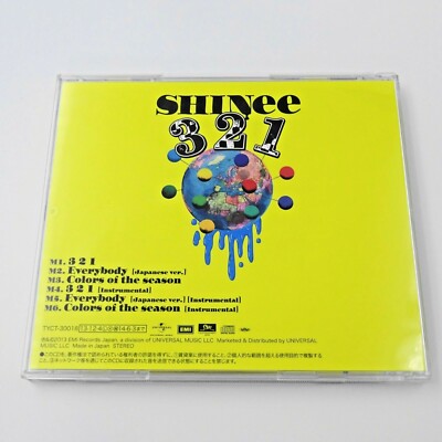 SHINee 321 CD JAPAN Stand Edition | eBay