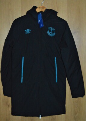 Umbro Everton Football Padded Bench Jacket 2019/2020 - Small S