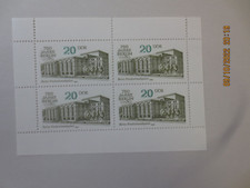 DDR 1987 Kleinbogen 3078 unten ndgz sauber postfrisch Michel 300,- &euro;