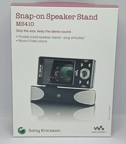 Sony Ericsson MS410 Speaker Portable - Picture 1 of 2