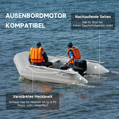 Crenex  230cm Schlauchboot Paddelboot Sportboot Angelboot Ruderboot Motoboot DE