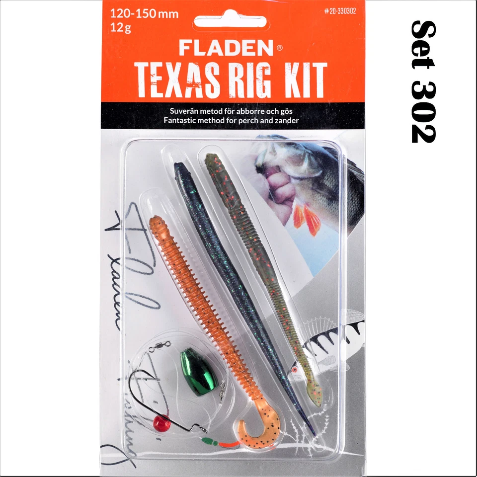 FLADEN Texas / Carolina Rig Kit - Raubfisch Montage - Barsch Zander Hecht Set - Bild 4 von 4