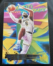 2021-22 Panini Court Kings LeBRON JAMES Graffiti Greats #1 Los Angeles Lakers