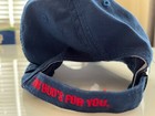 Budweiser Baseball Hat Solid Back Red White Blue Cap American Flag — photo 3
