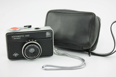 【AGFA AGFAMATIC 200 sensor】ヴィンテージフィルムカメラ Agfa Agfamatic 200 Sensor 126 Film Camera Vintage Collectable
