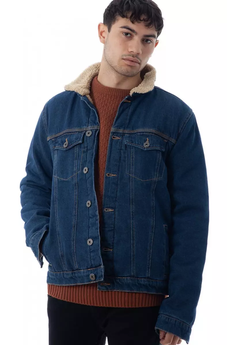 Soul Star Men s Mink Denim Jacket