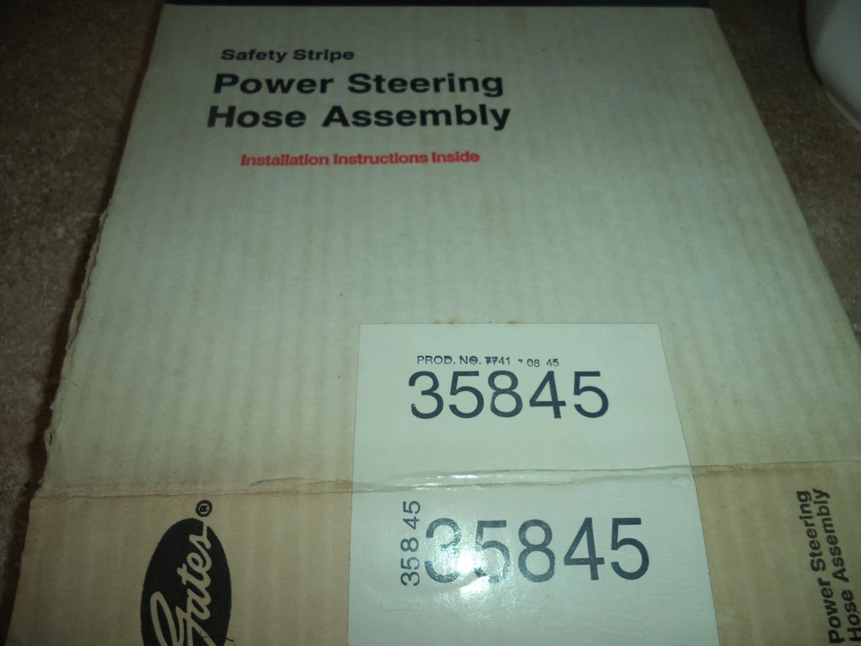 MANGUERA DIRECCIÓN ASISTIDA 35845 PUERTAS 79 BUICK 79 OLDS V8 79 PONTIAC V8 78-79 CHEVY V8 Foto 2 de 2