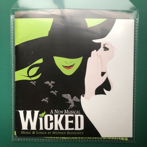 Stephen Schwartz WICKED Broadway Cast Musical Soundtrack CD Wizard Oz Prequel US - 第 9/9 張圖片