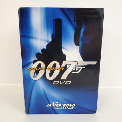 007 Special Edition The James Bond Collection Box Set DVDs Connery, Moore & more