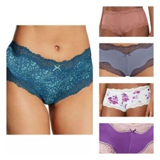 Maidenform Scalloped Lace Trim Cheeky Hipster Briefs 40837 5 9 12- 13 NWT