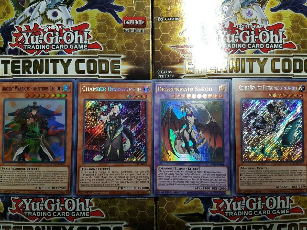 yugioh eternity code card list price Yu-Gi-Oh Eternity Code Booster Box