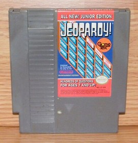 Jeopardy! - Junior Edition (Nintendo Entertainment System, NES) *CARTRIDGE ONLY*
