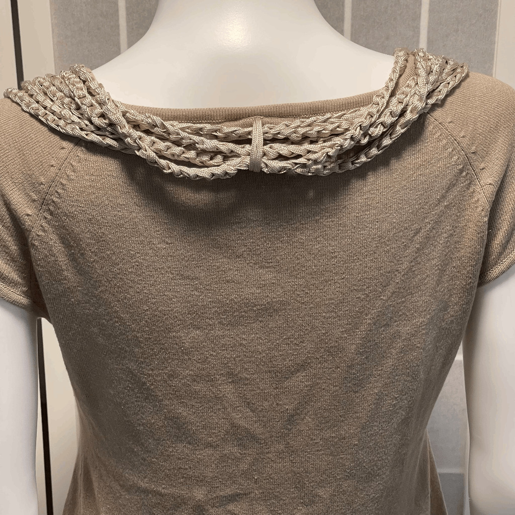 BOSTON PROPER Women's knit shift dress with croch… - image 8