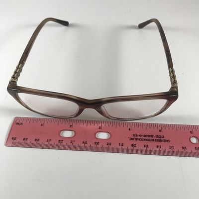 Bvlgari 4097-B 5240 Eyeglasses 53mm x 16mm 140 Italy Brown 