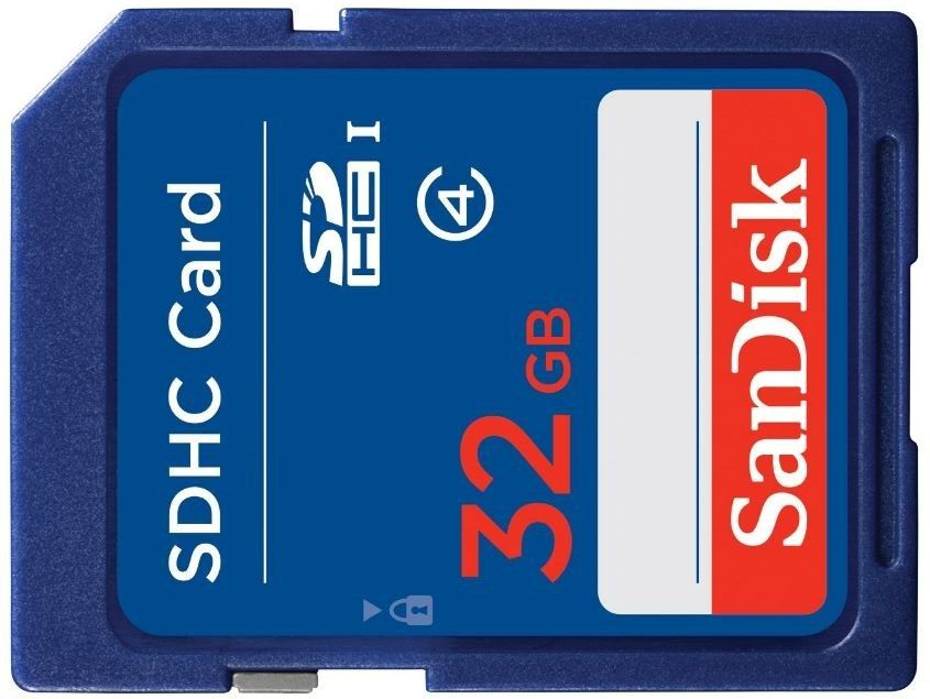 SanDisk 32GB SD Card SDHC HD Memory Card Class 4 for Digital Cameras