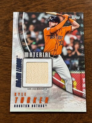 2025 Topps Series 1 Kyle Tucker Major League Material Relic 