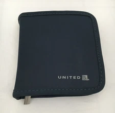 United Airlines Business Class Zippered Amenity Kit NWOT