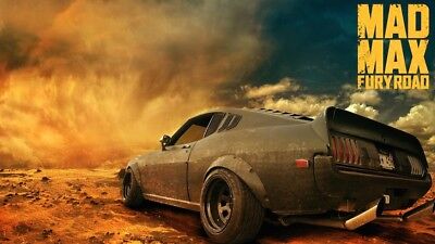 Mad Max Ford Falcon Xb V8 Fury Road Interceptor Poster A Copy Ebay