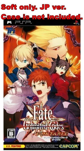 Sony PSP Soft Only Fate / Unlimited Codes Portable Capcom Sony