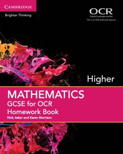 GCSE Mathematics for OCR Higher Homework Book (GCSE Mathematics
