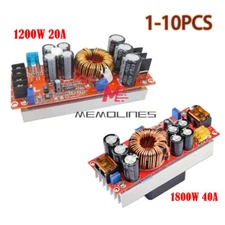 1-10PCS 1800W 40A/1200W 20A DC-DC Boost Converter Step Up Power Supply Module