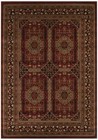 <!--F#f_0-->Traditional Floor Rug Carpet Mat Soft Plush Pile Afghan Design Rug Burgundy Red<!--F/-->