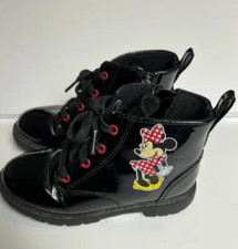 Disney junior Minnie Mouse Combat Boots Us Size 11 Kids