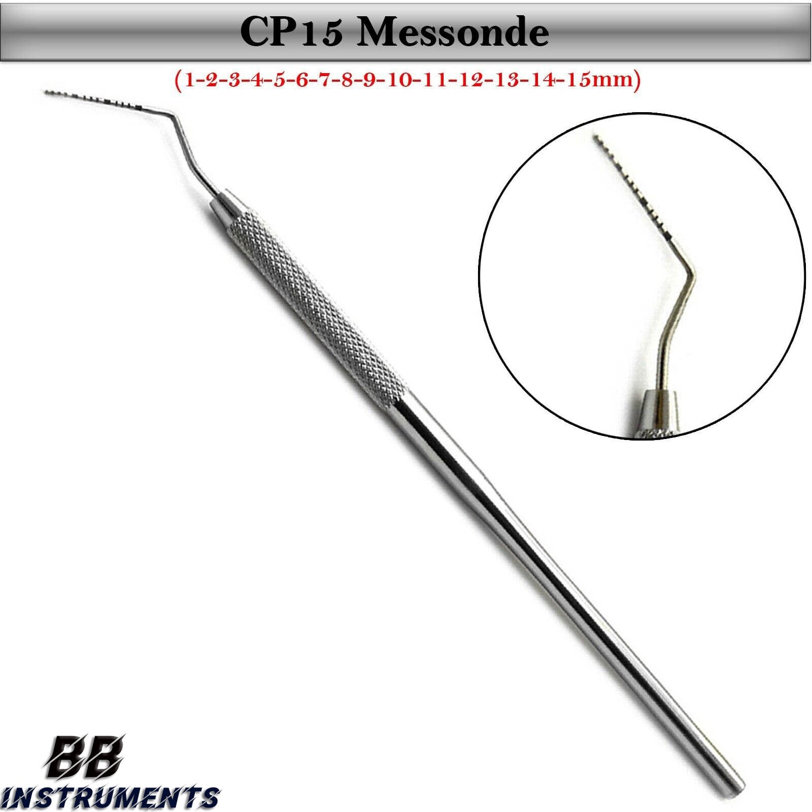 Sonda Parodontale Con Marcatura 1-15 Mm UNC 15 Jakobi Dental