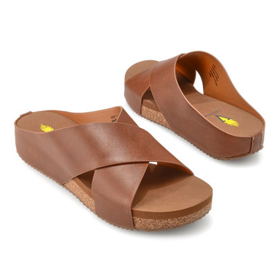 Volatile Ablette Ultra Comfort Slip-on Crisscross Slides