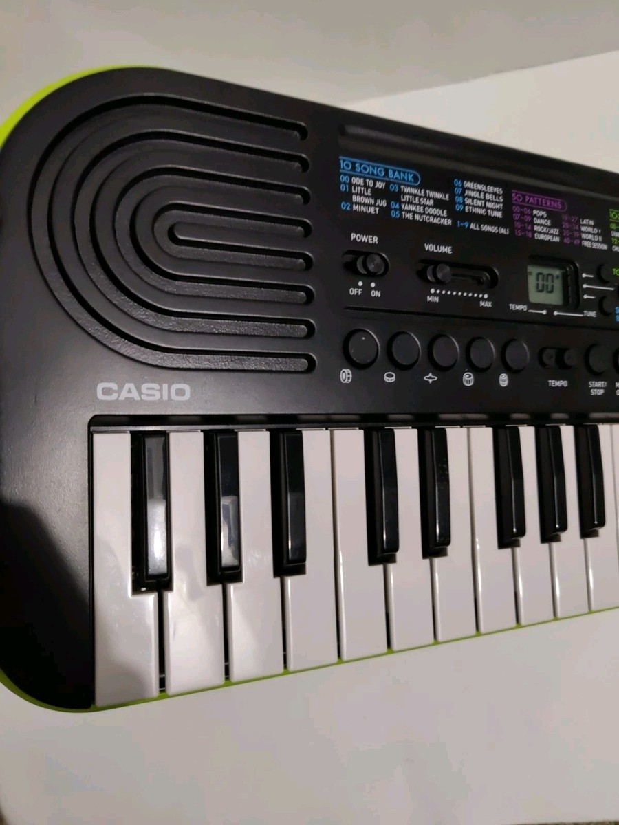 CASIO SA-46 Mini Keyboard Black & Green for sale online | eBay