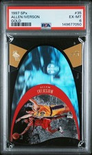 1997 SPX GOLD #35 ALLEN IVERSON PSA 6
