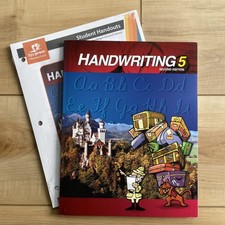 BJU Handwriting 5 Second Edition Workbook BJU...