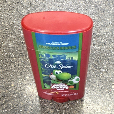 Old Spice Aluminum-Free Deodorant Stick Super Mario Brooklyn Bounce 3.0 oz