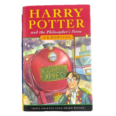 Harry Potter Philosopher's Stone 1st Edition Early 27th Print Rowling hardback 