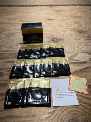 Maskiss 24K Gold Eye Mask 13 Pairs NEW SEALED For Fine Lines & Wrinkles EXP2028