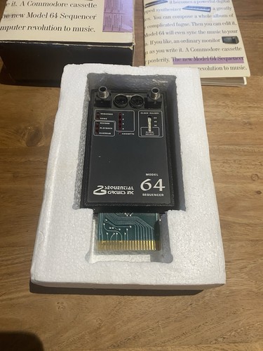 Ultra Rare Model 64 Sequencer Pour Le Commodore 64 - Photo 4/13
